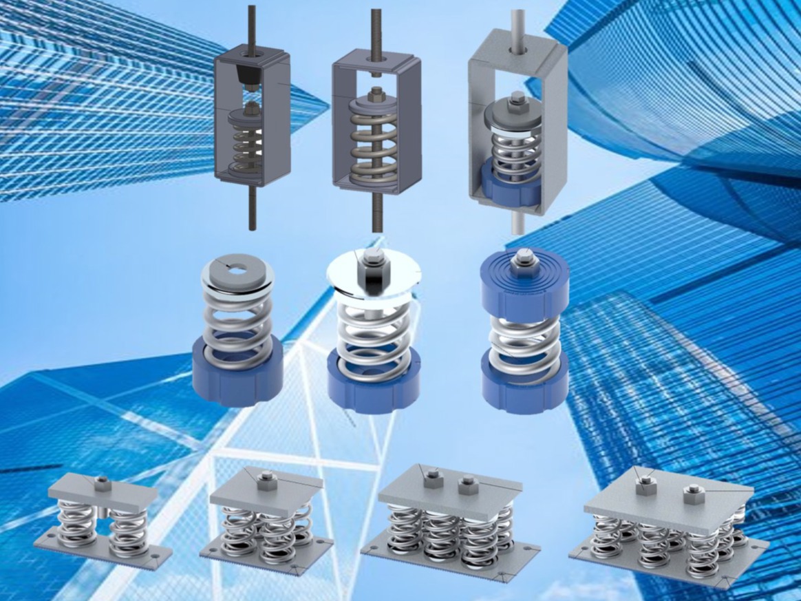 Vibration Isolation Spring Mounts