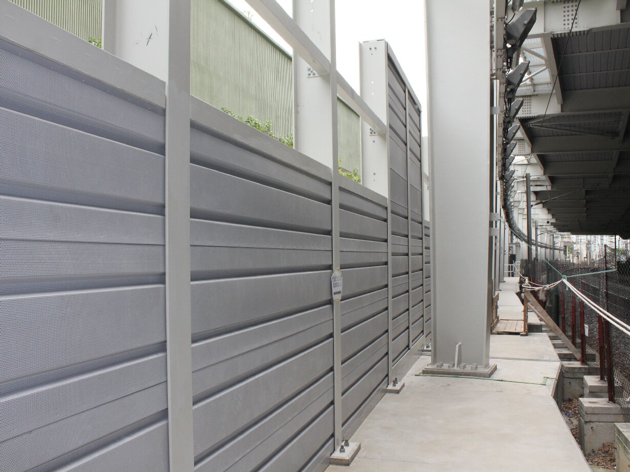 Absorptive Noise Barriers